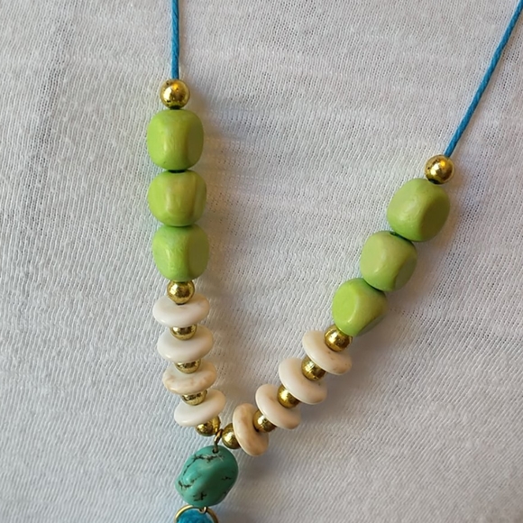 Bead and Tassel Necklace - Picture 4 of 7